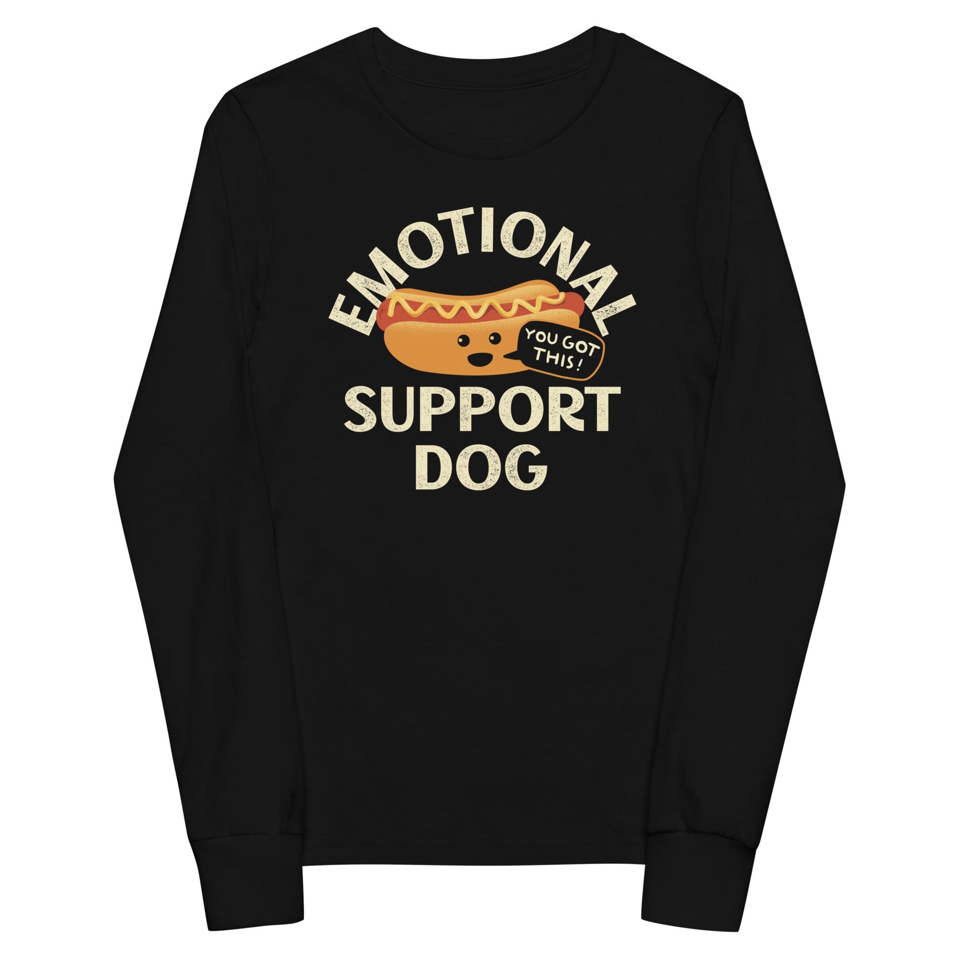 Emotional Support Dog Limited Edition Drop Kid's Long Sleeve Tee