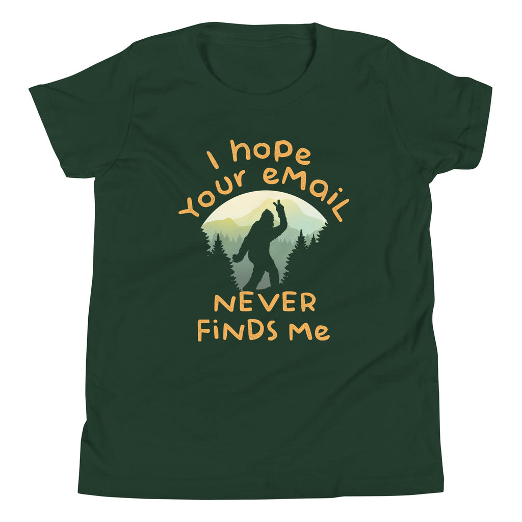 I Hope Your Email Never Finds Me Kid's Youth Tee