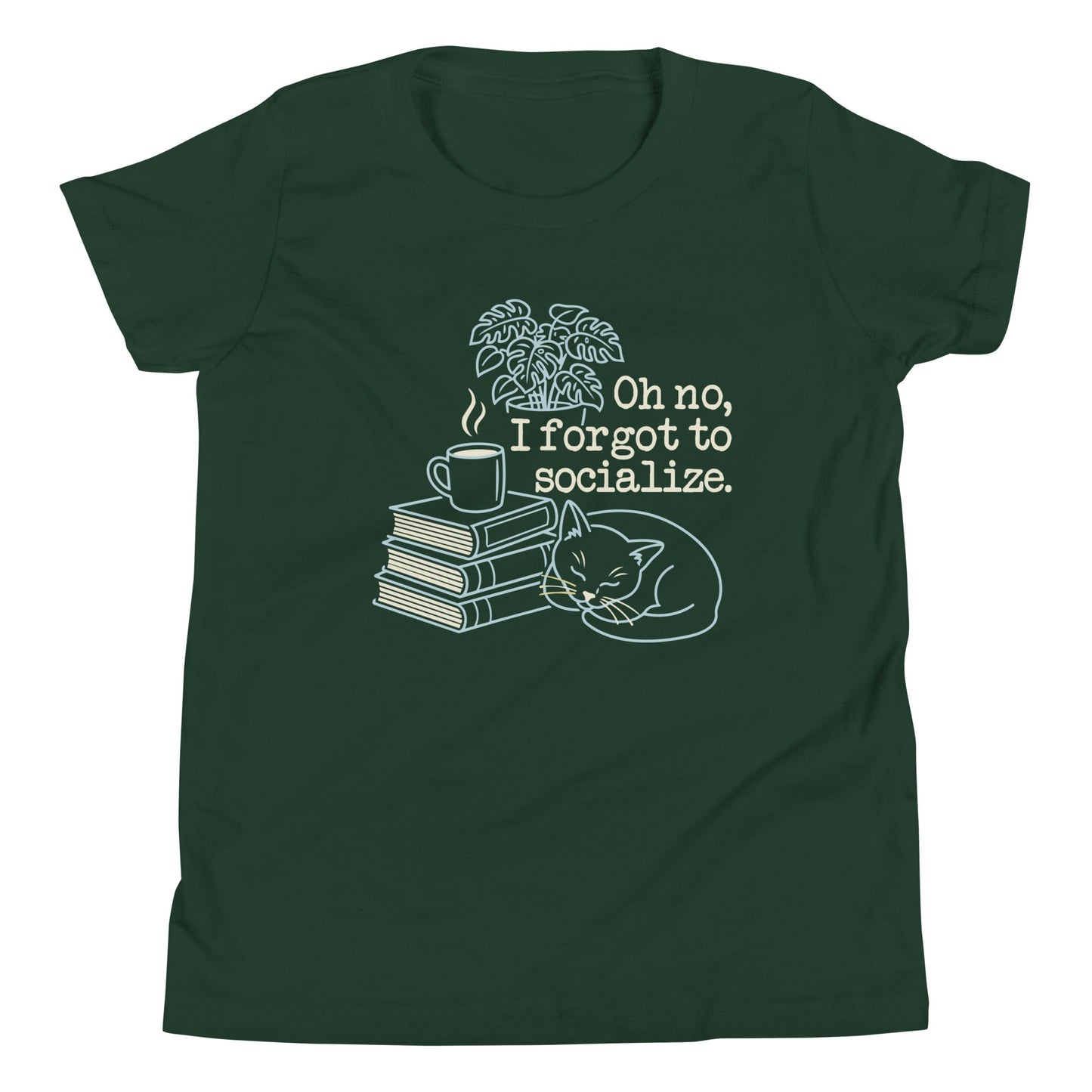 Oh No, I Forgot To Socialize Kid's Youth Tee