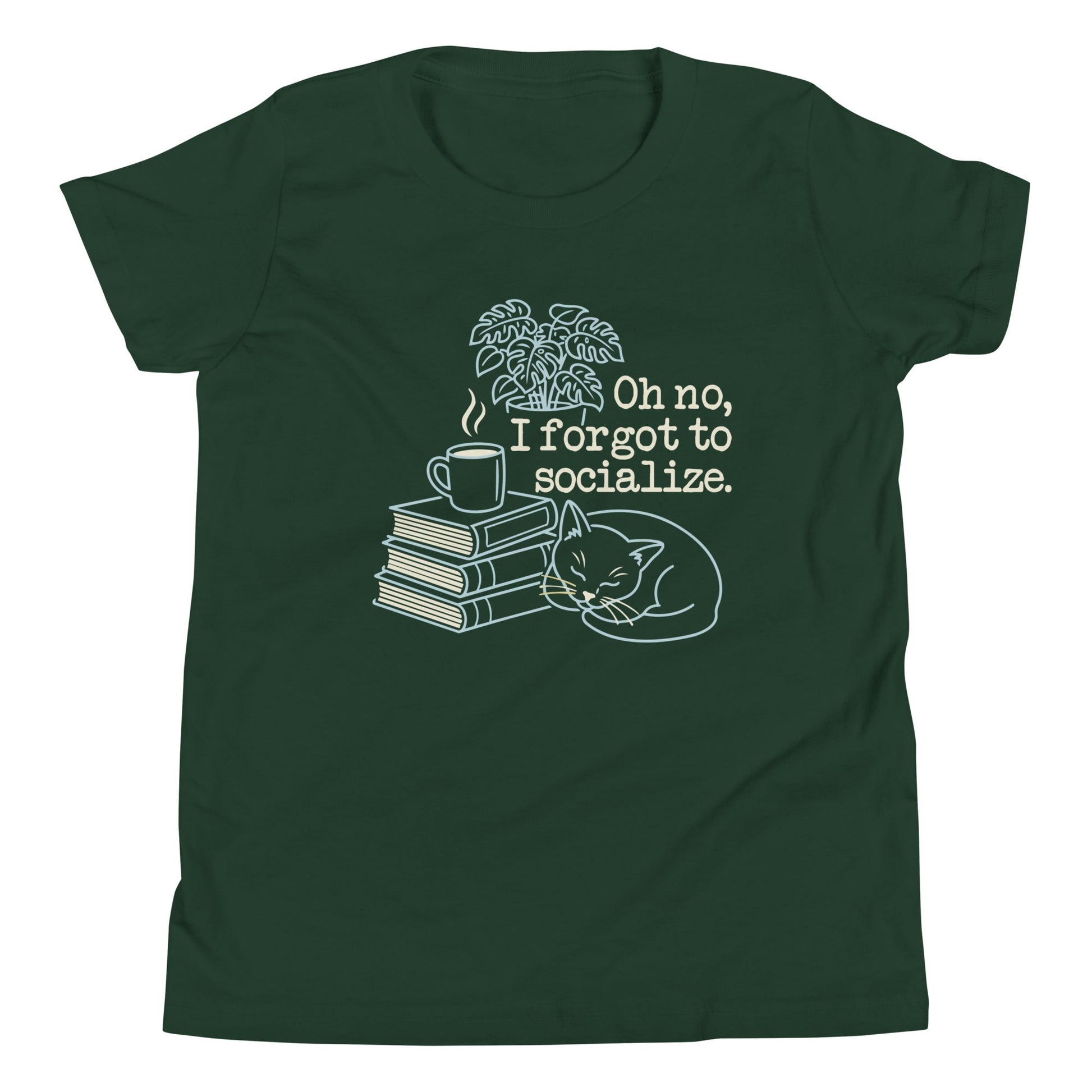 Oh No, I Forgot To Socialize Kid's Youth Tee