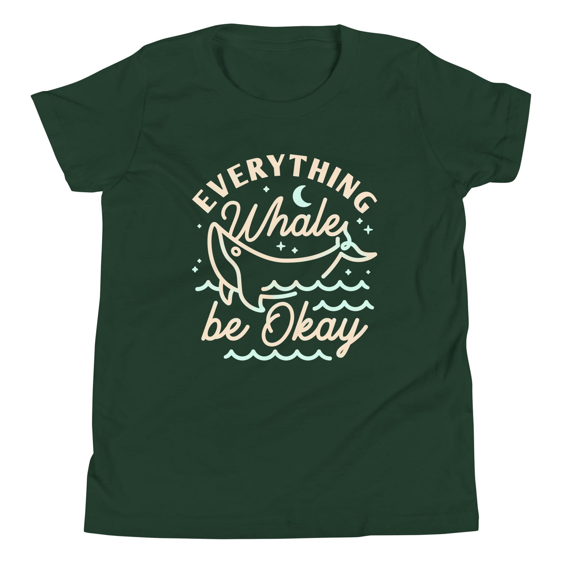 Everything Whale Be Okay Kid's Youth Tee