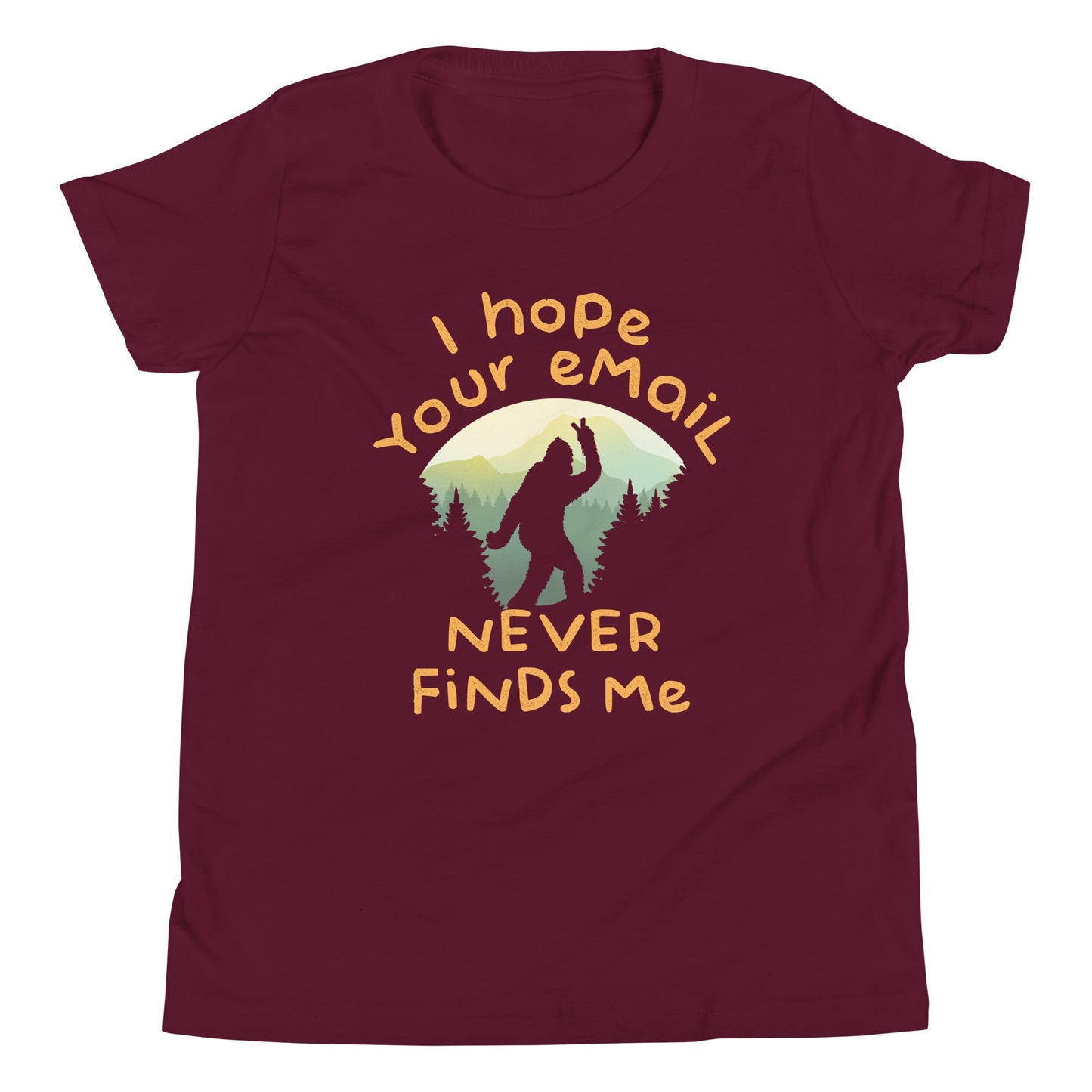 I Hope Your Email Never Finds Me Kid's Youth Tee