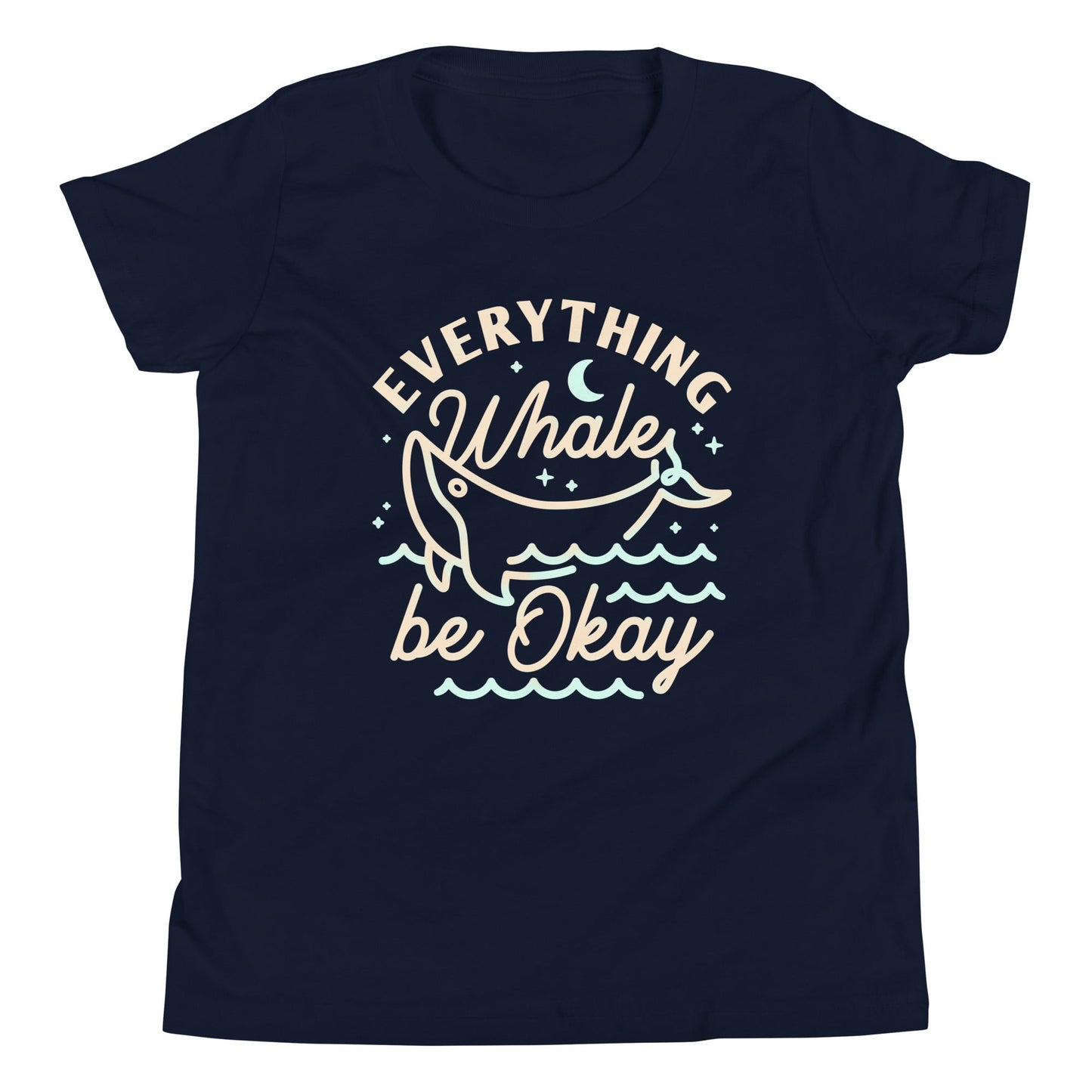 Everything Whale Be Okay Kid's Youth Tee
