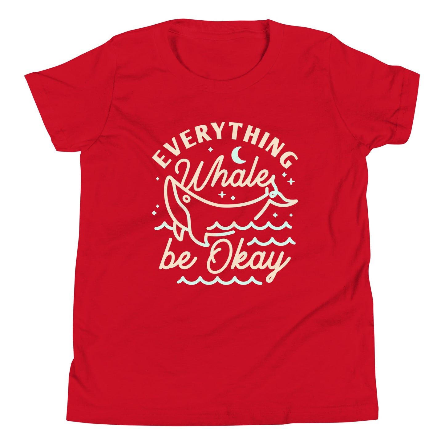 Everything Whale Be Okay Kid's Youth Tee
